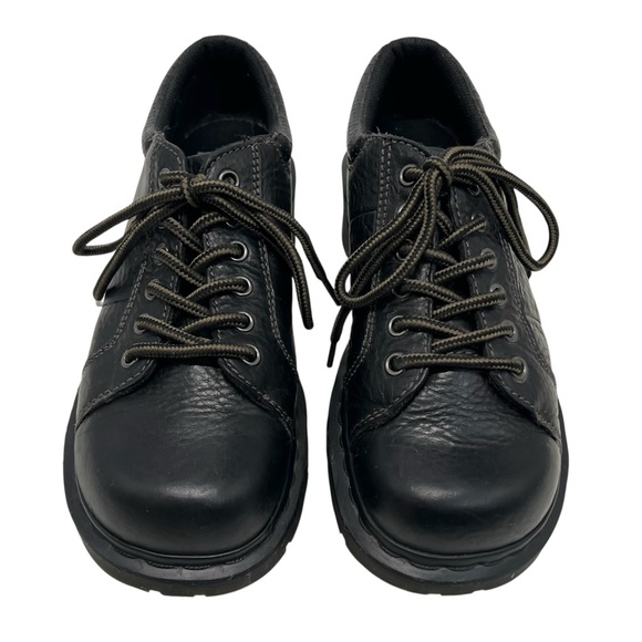Dr. Martens Vintage Y2K Melissa Black Leather Chunky Lace Up Oxfords Women’s 8 - Picture 4 of 14